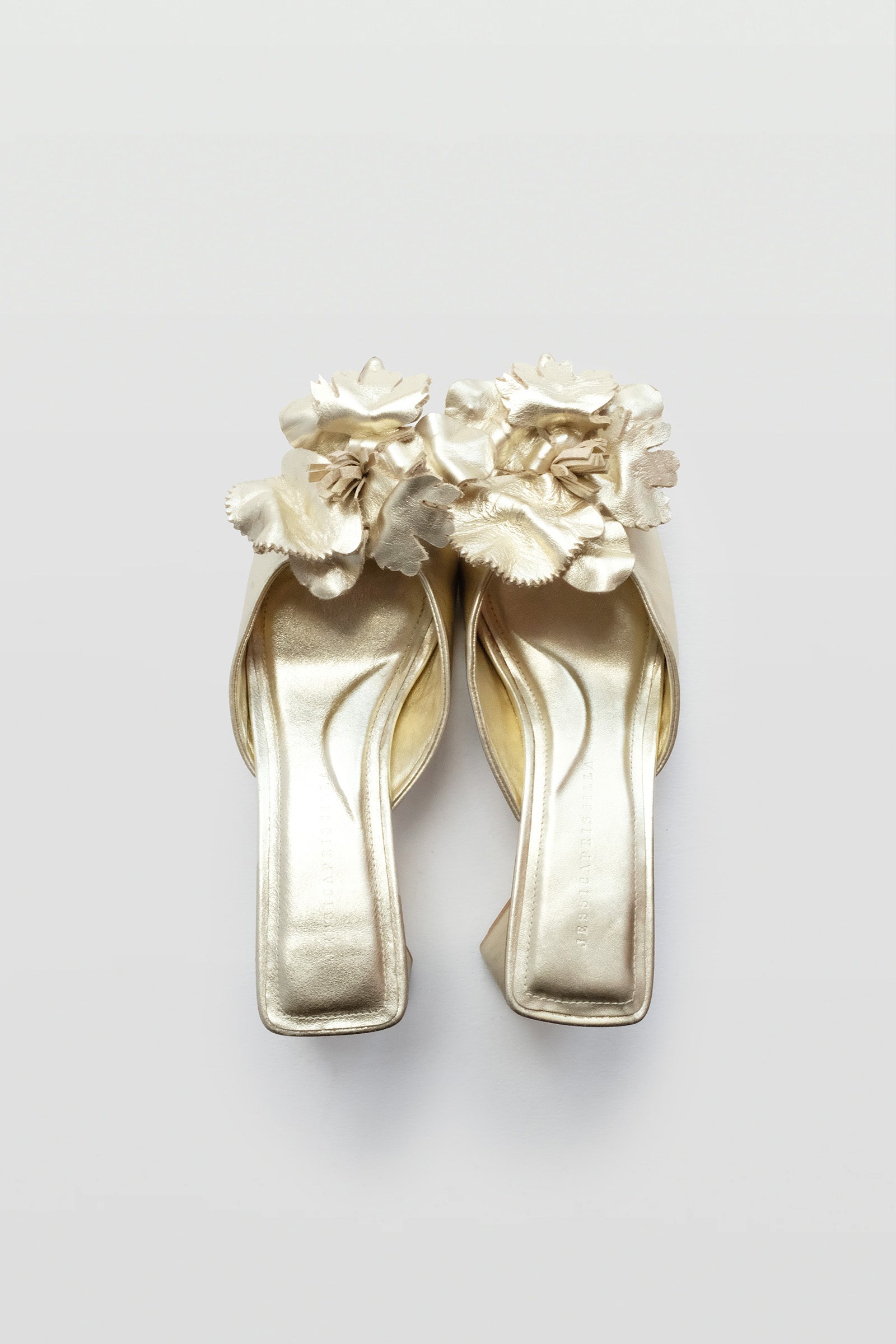 Jireh Heels V in Light Gold