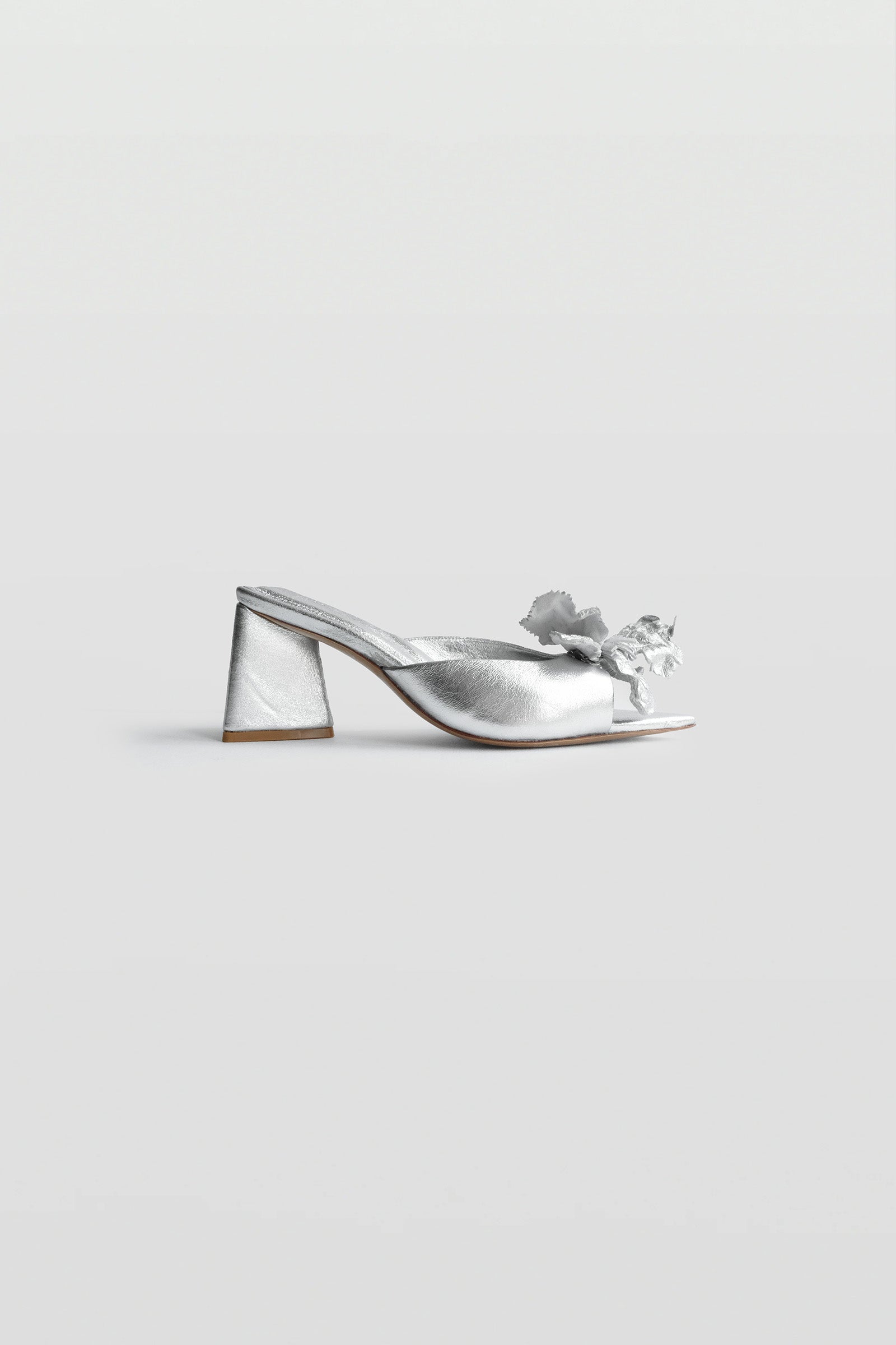 Jireh Heels V in Light Silver