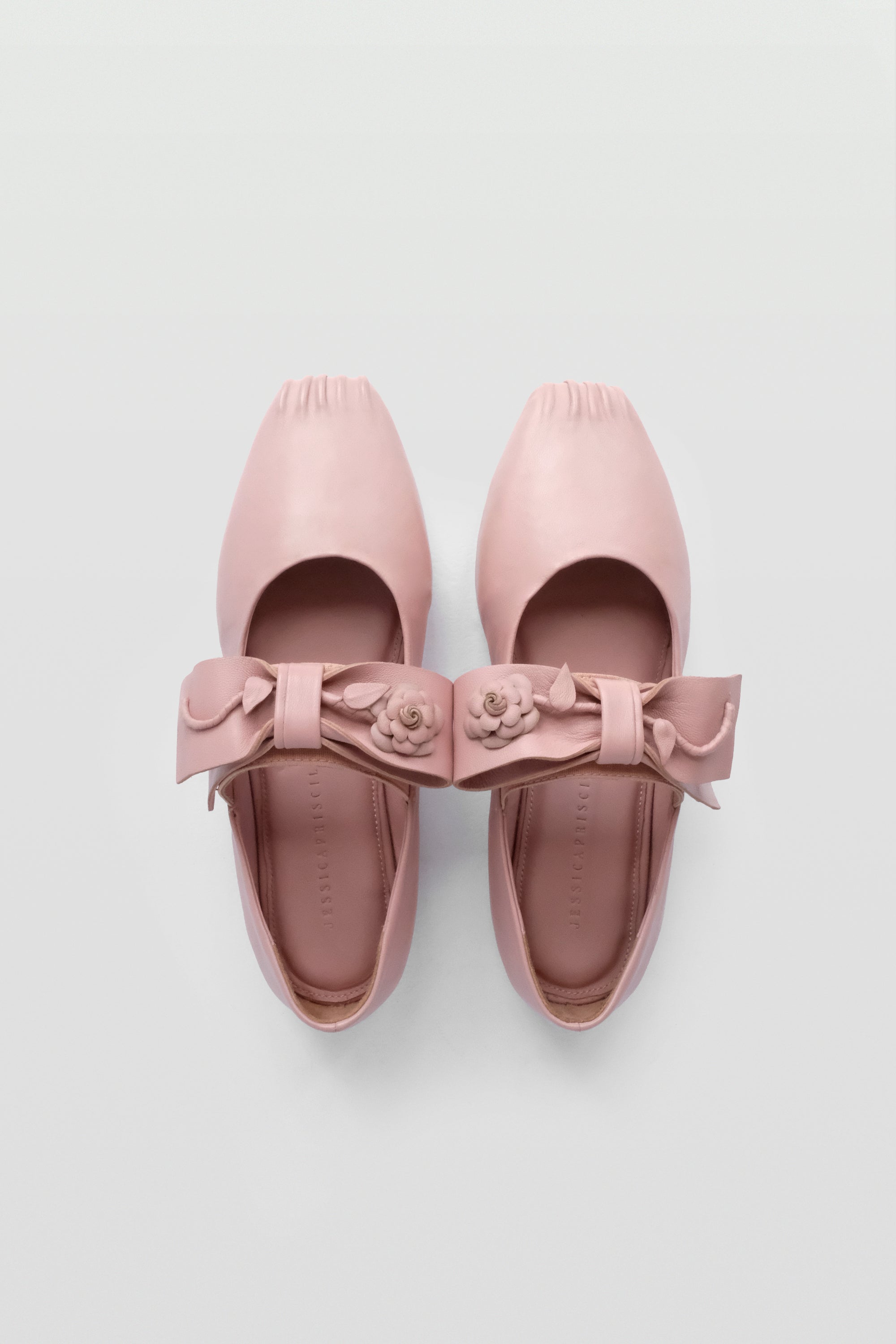 Evelina Ballet Flats in Pink