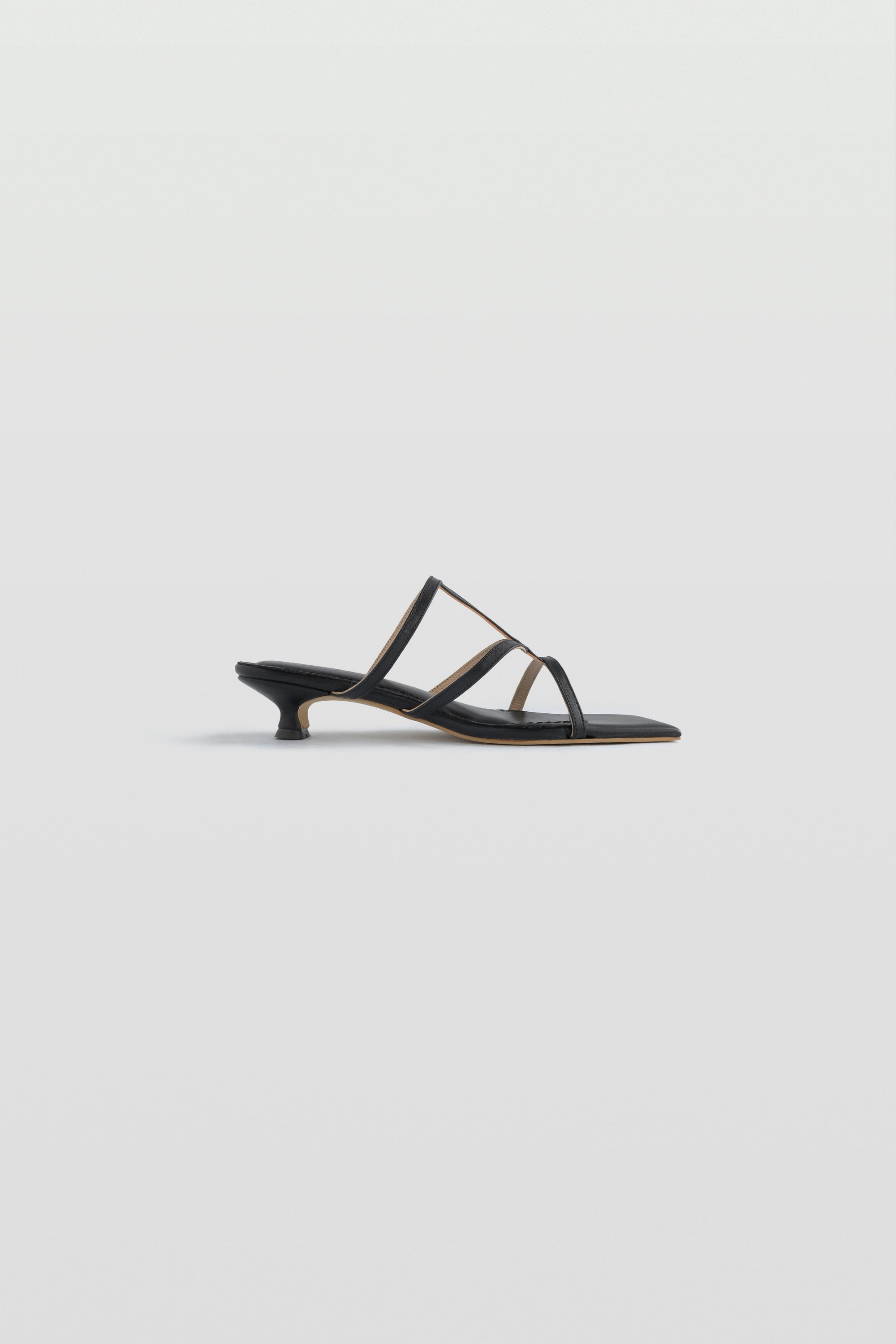 Jemima Sandals in Black