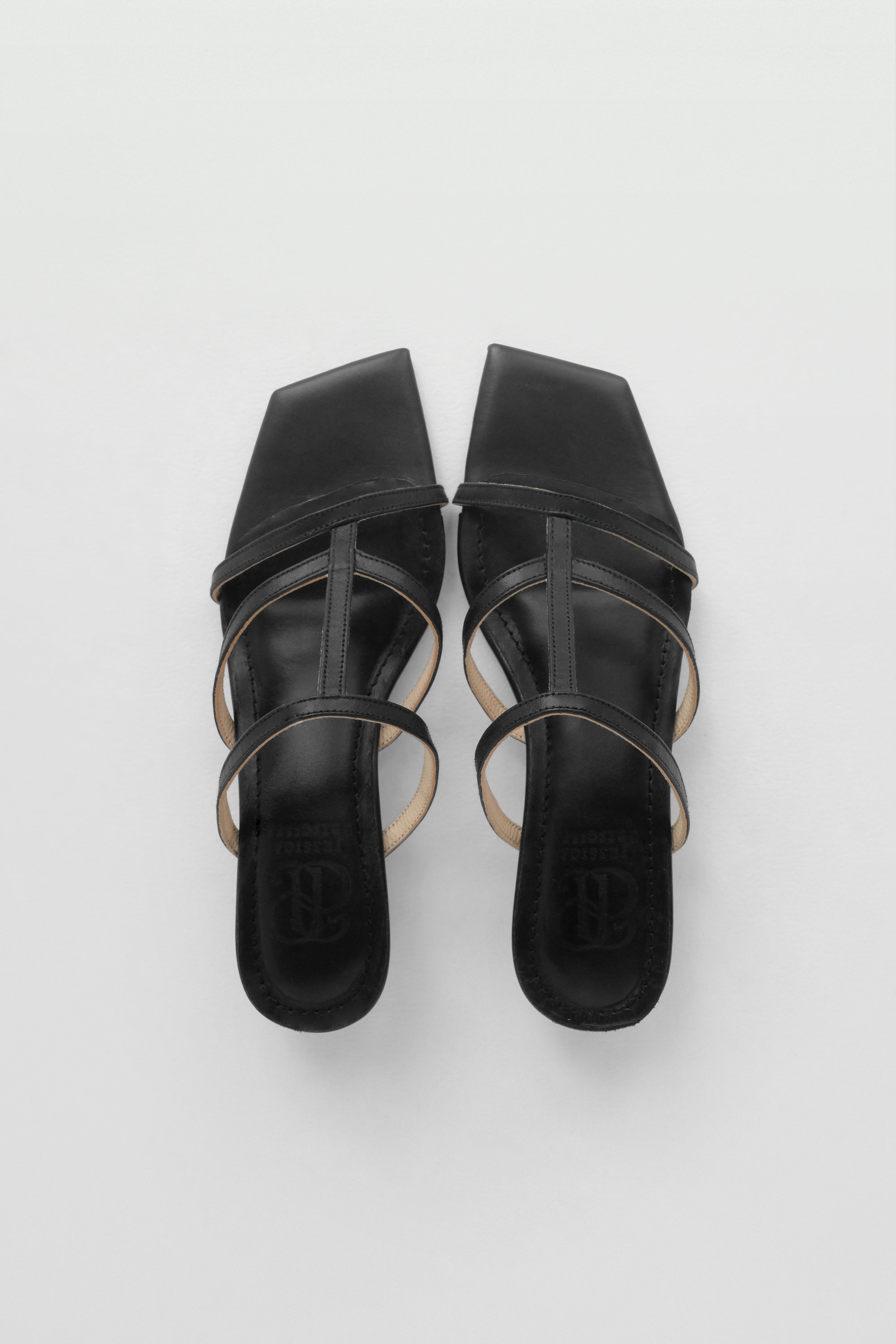 Jemima Sandals in Black