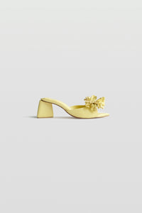 Jireh Heels I in Pastel Yellow