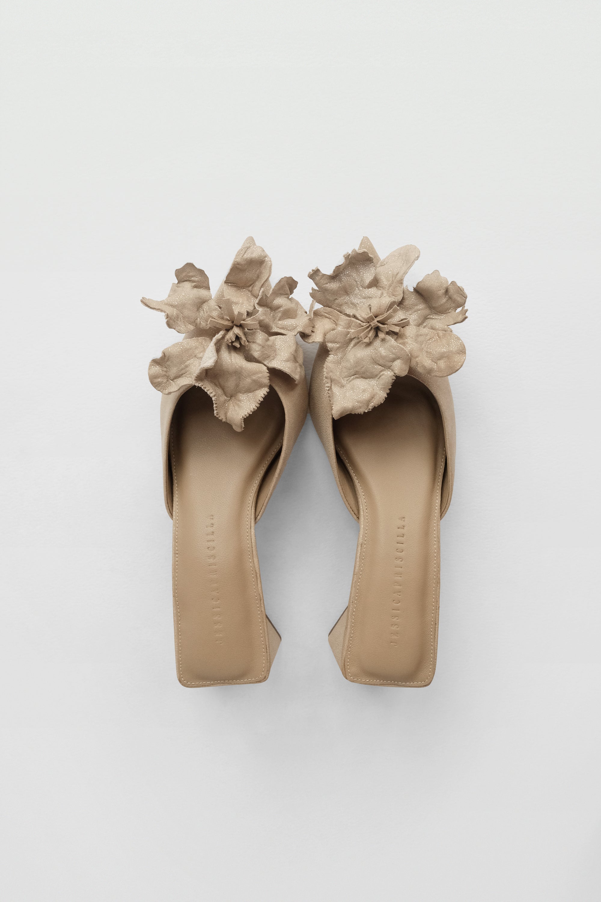 Jireh Heels IV in Sparkling Beige