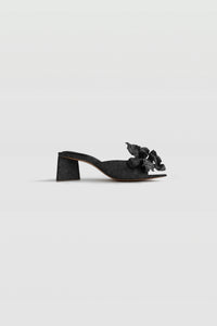 Jireh Heels IV in Sparkling Black