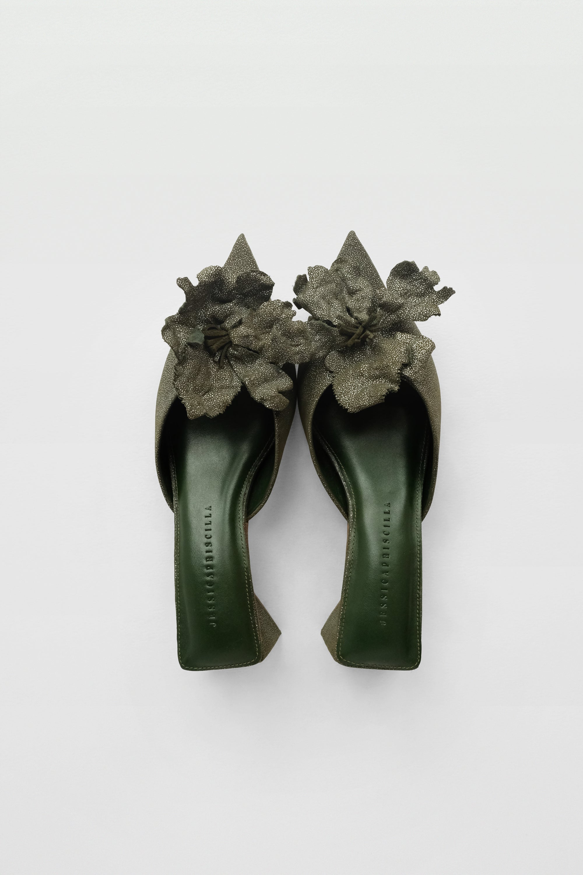 Jireh Heels IV in Sparkling Green