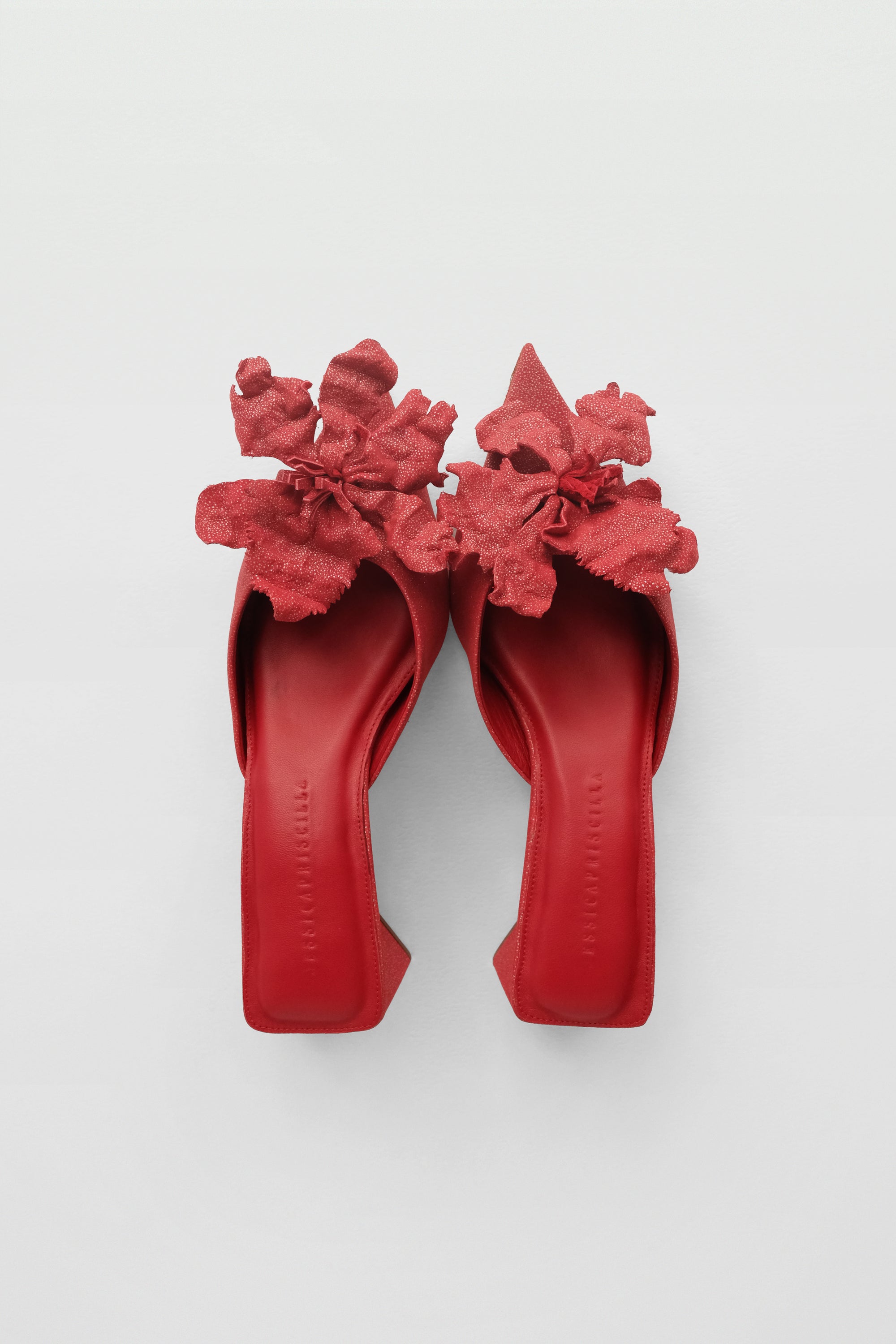 Jireh Heels IV in Sparkling Red