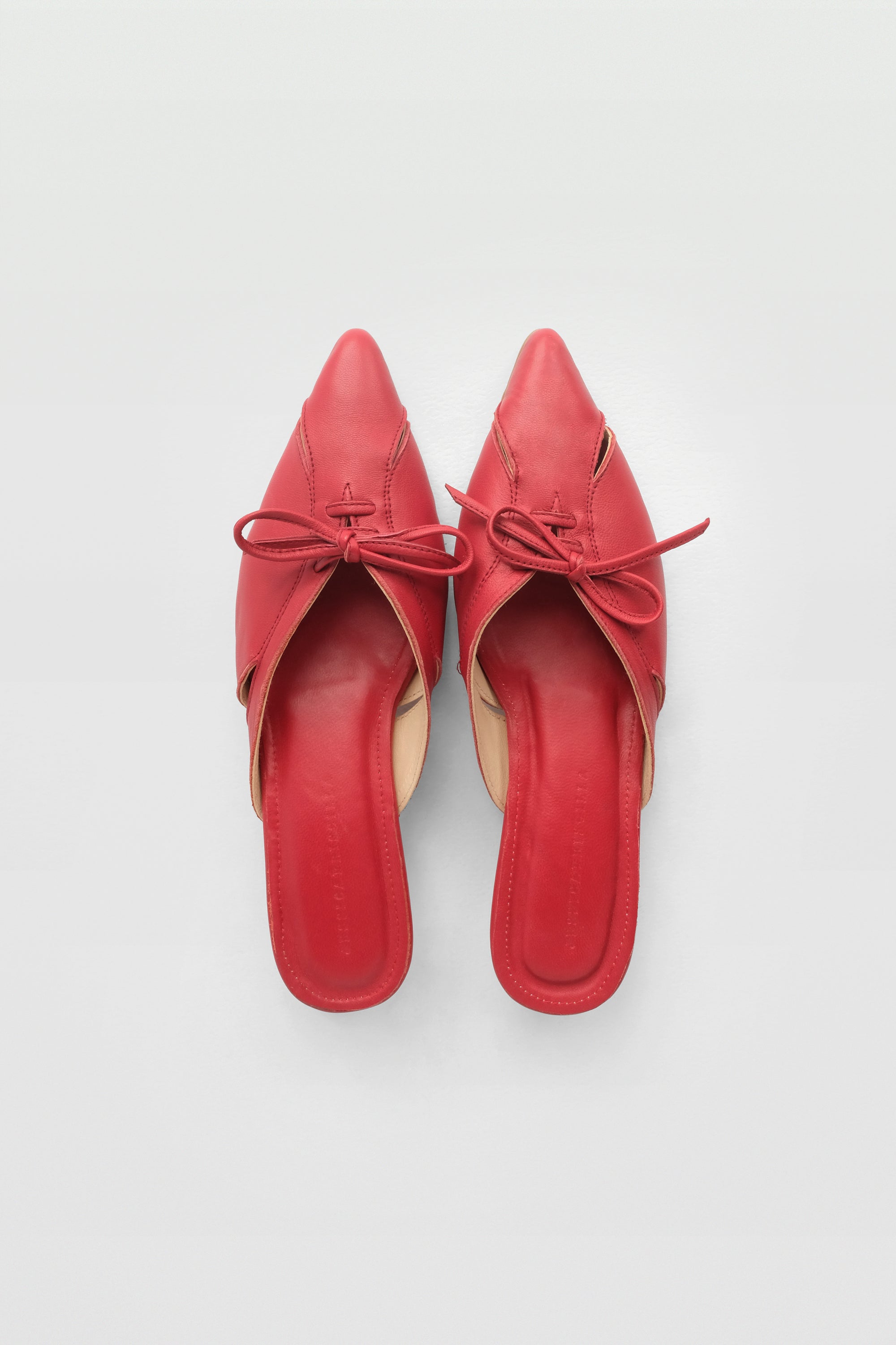 Lucy Mules in Red