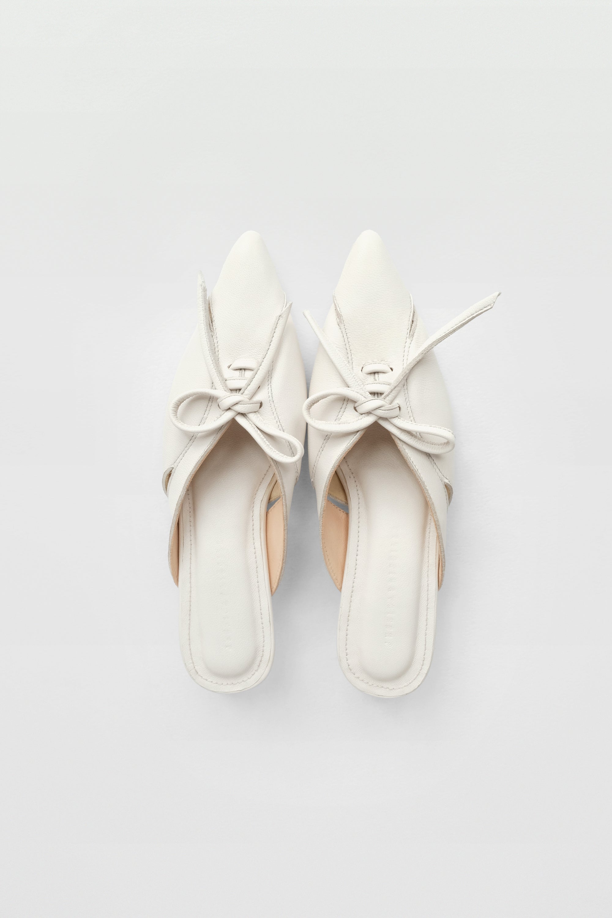 Lucy Mules in White