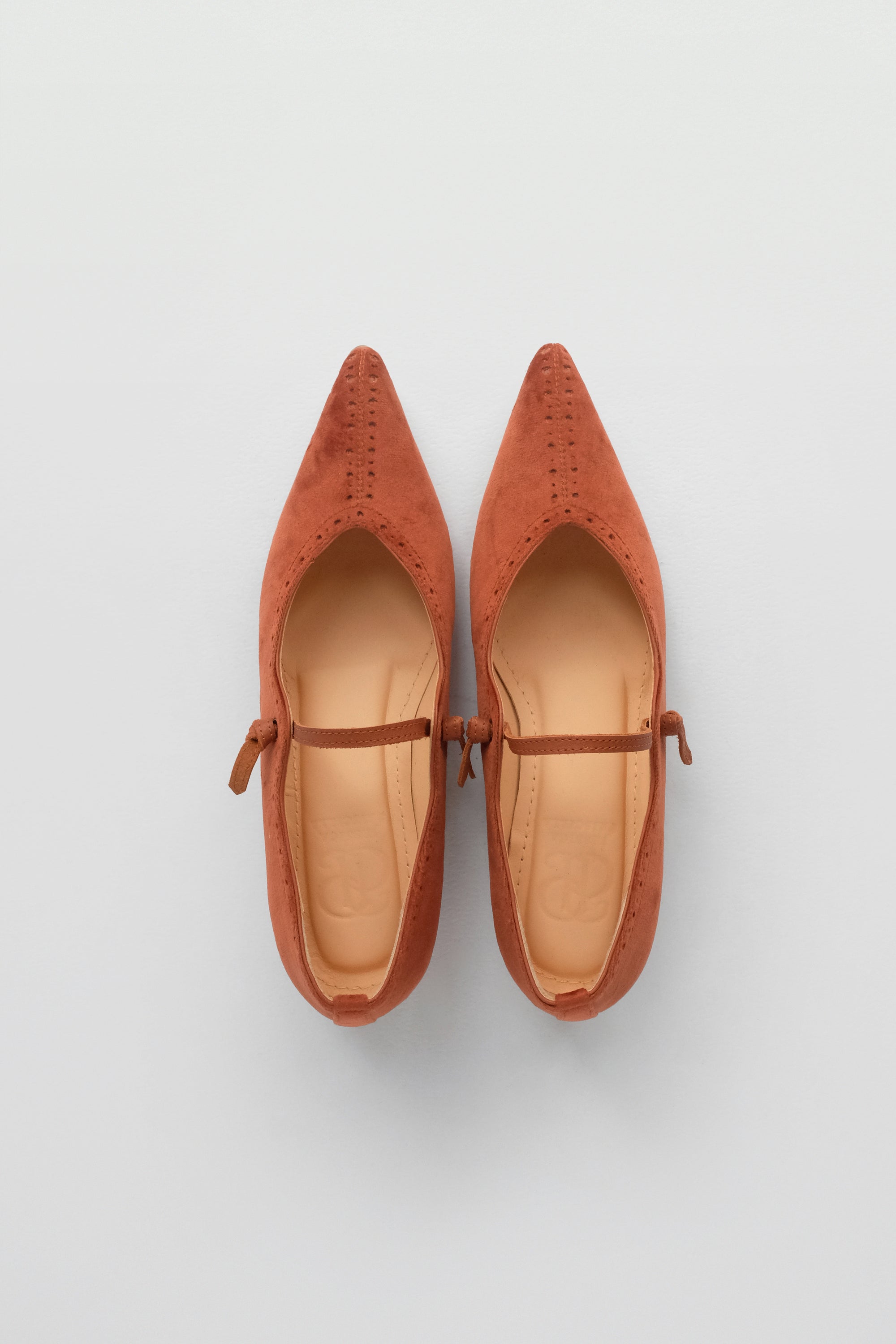 Selah Shoes in Dark Orange