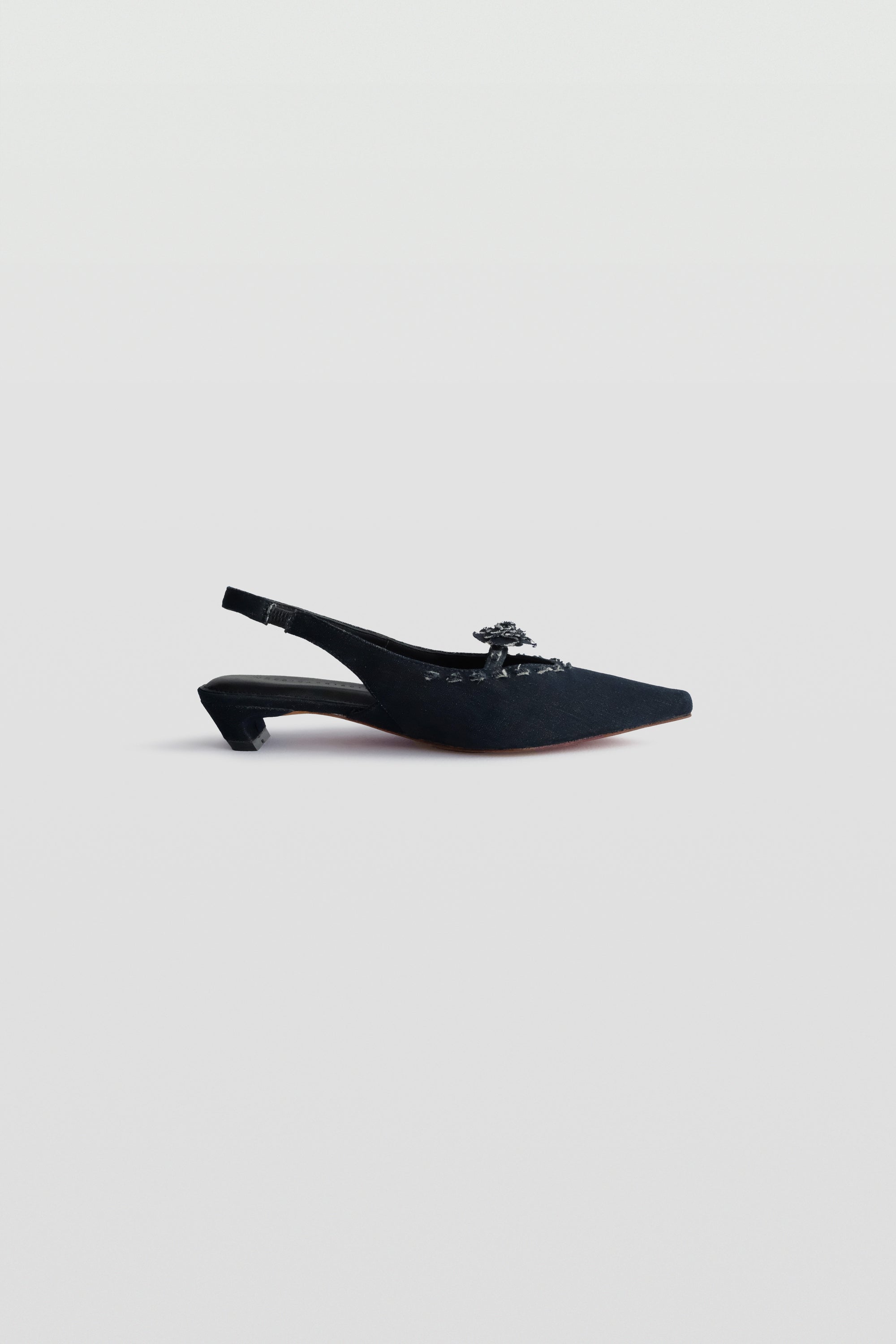 Valencia Pumps in Denim